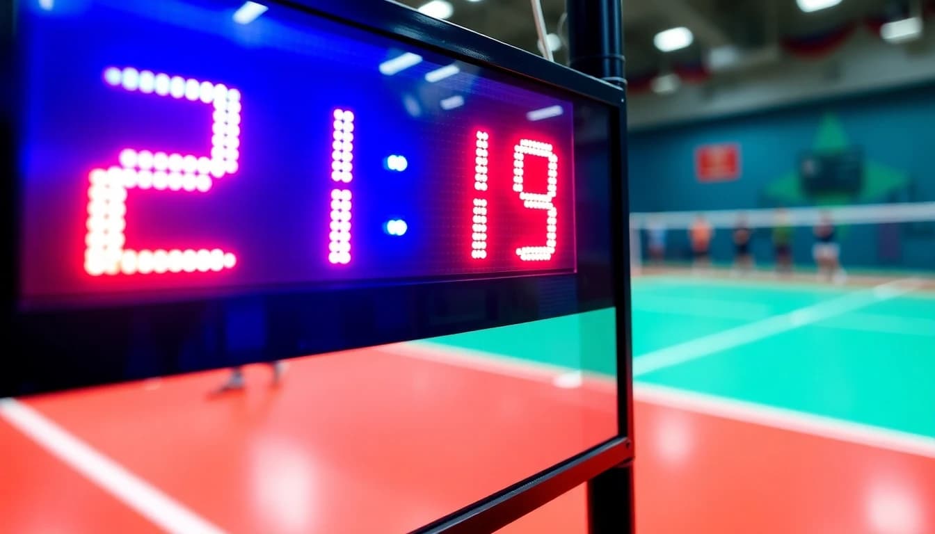 Le système de score au badminton