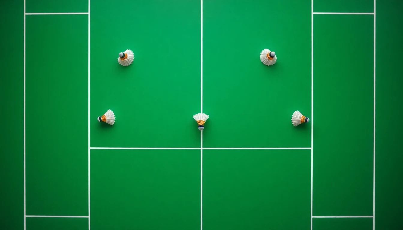 La tactique en double au badminton